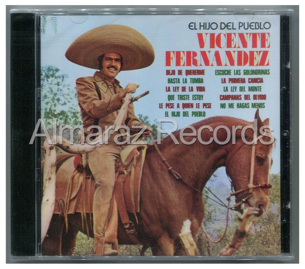 Vicente Fernandez El Hijo Del Pueblo CD