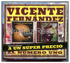 Vicente Fernandez El Hombre Que Mas Te Amo + Estatua De Marfil 2CD