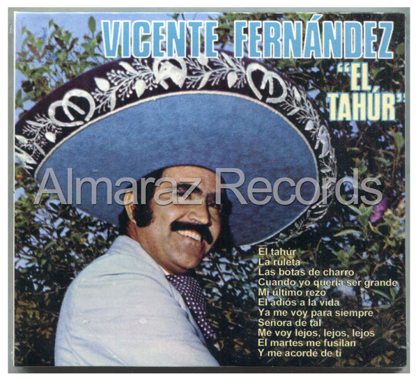 Vicente Fernandez El Tahur CD