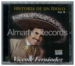 Vicente Fernandez Historia De Un Idolo Vol. II CD - Almaraz Records | Tienda de Discos y Películas
 - 1
