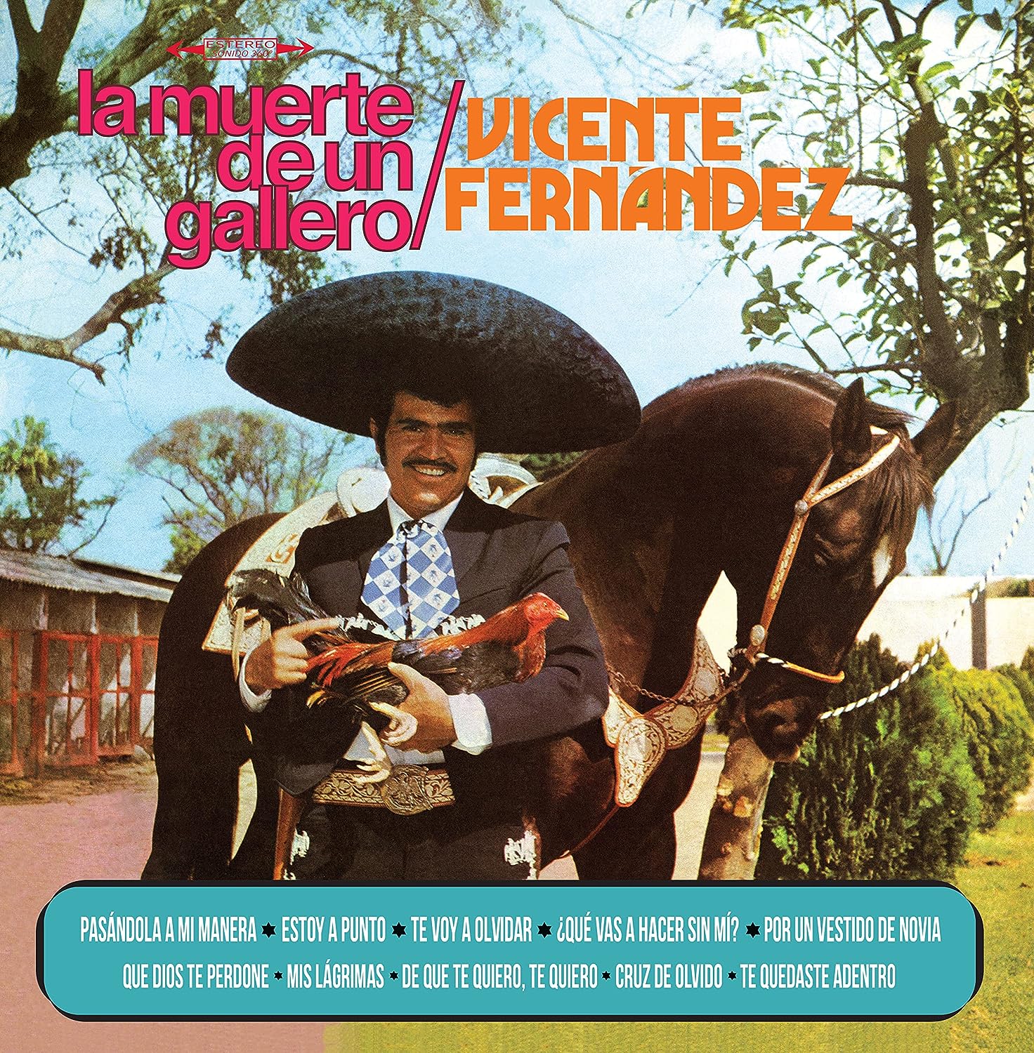 Vicente Fernandez La Muerte De Un Gallero Vinyl LP