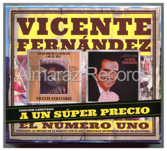 Vicente Fernandez Lo Mejor De La Baraja Con El Rey + Mientras Ustedes No Dejen De Apladir 2CD