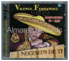 Vicente Fernandez Necesito De Ti CD+DVD