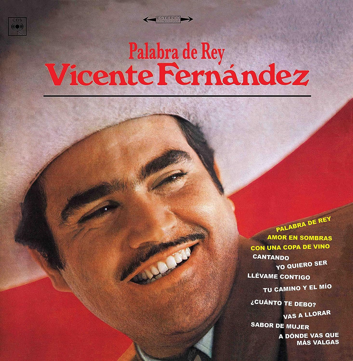 Vicente Fernandez Palabra De Rey Vinyl LP