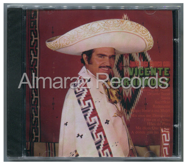 Vicente Fernandez Toda Una Epoca Con CD - Almaraz Records | Tienda de Discos y Películas
 - 1