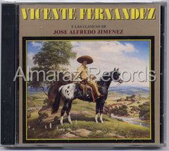 Vicente Fernandez Y Las Clasicas De Jose Alfredo Jimenez CD - Almaraz Records | Tienda de Discos y Películas
 - 1