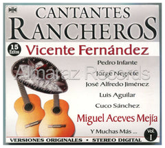 Vicente Fernandez Y 14 Cantantes Rancheros Vol. 1 CD