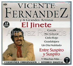 Vicente Fernandez Y 6 Grandes Artistas El Jinete CD