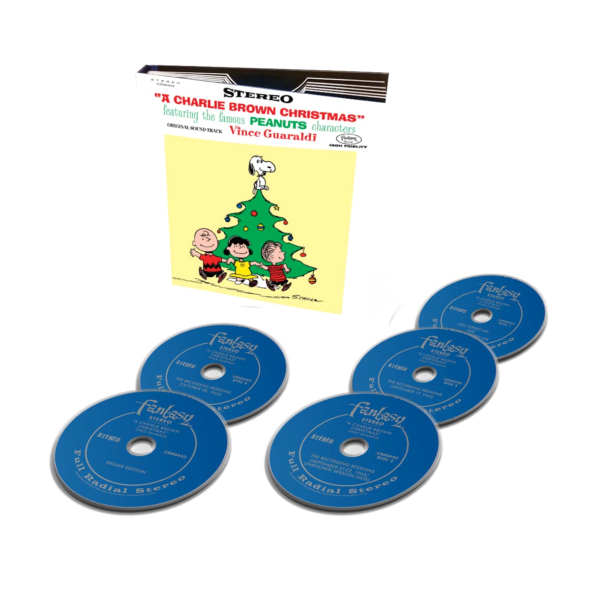 Vince Guaraldi Trio A Charlie Brown Christmas Super Deluxe CD+Blu-Ray
