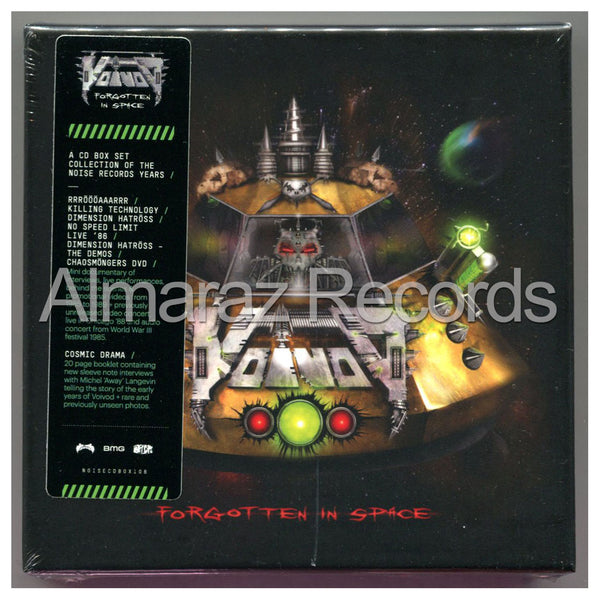 Voivod Forgotten In Space CD+DVD Boxset [Importado]