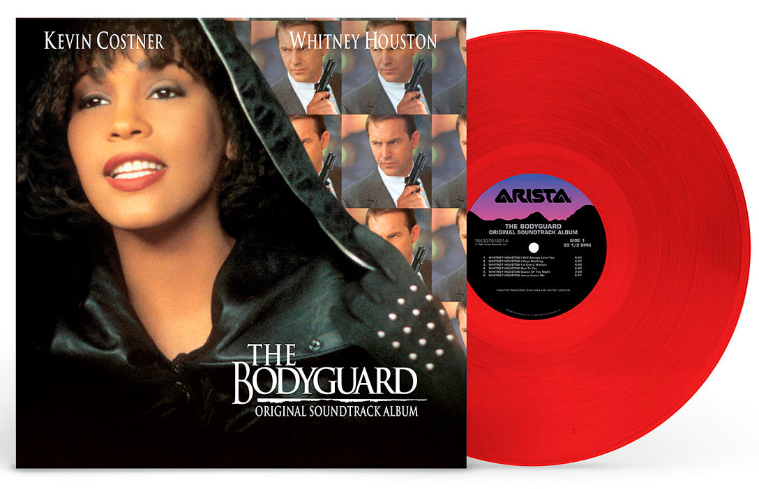 Whitney Houston The Bodyguard Soundtrack Limited Red Vinyl LP