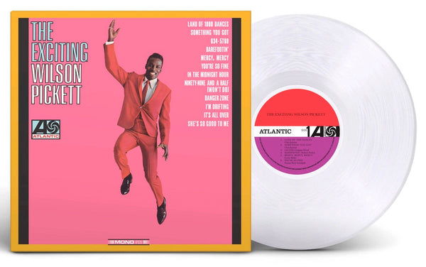 Wilson Pickett The Exciting Wilson Pickett Limited Clear Vinyl LP