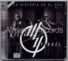 Wisin Y Yandel La Historia De El Duo Vol. 1 CD+DVD - Almaraz Records | Tienda de Discos y Películas
 - 1