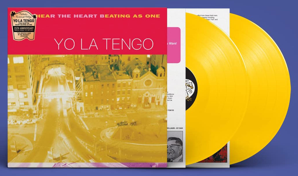 Yo La Tengo I Can Hear The Heart Beating As One Yellow Vinyl LP