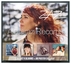 ZAZ + Recto Verso + Paris + Sour La Route Boxset CD+DVD [Importado]