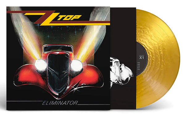 ZZ Top Eliminator 40th Anniversary Gold Vinyl LP