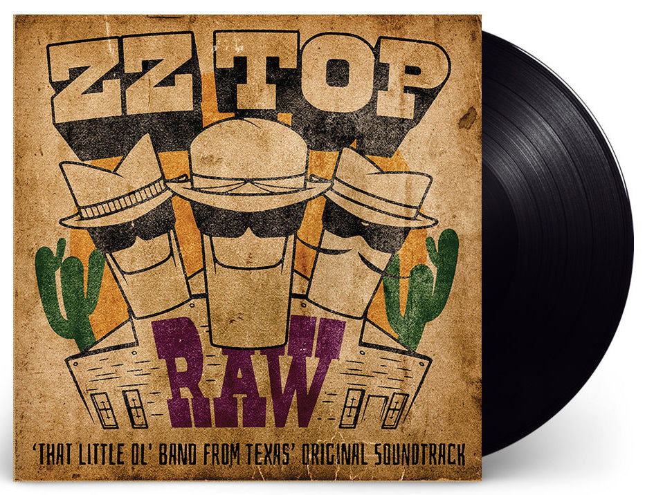 ZZ Top Raw Vinyl LP