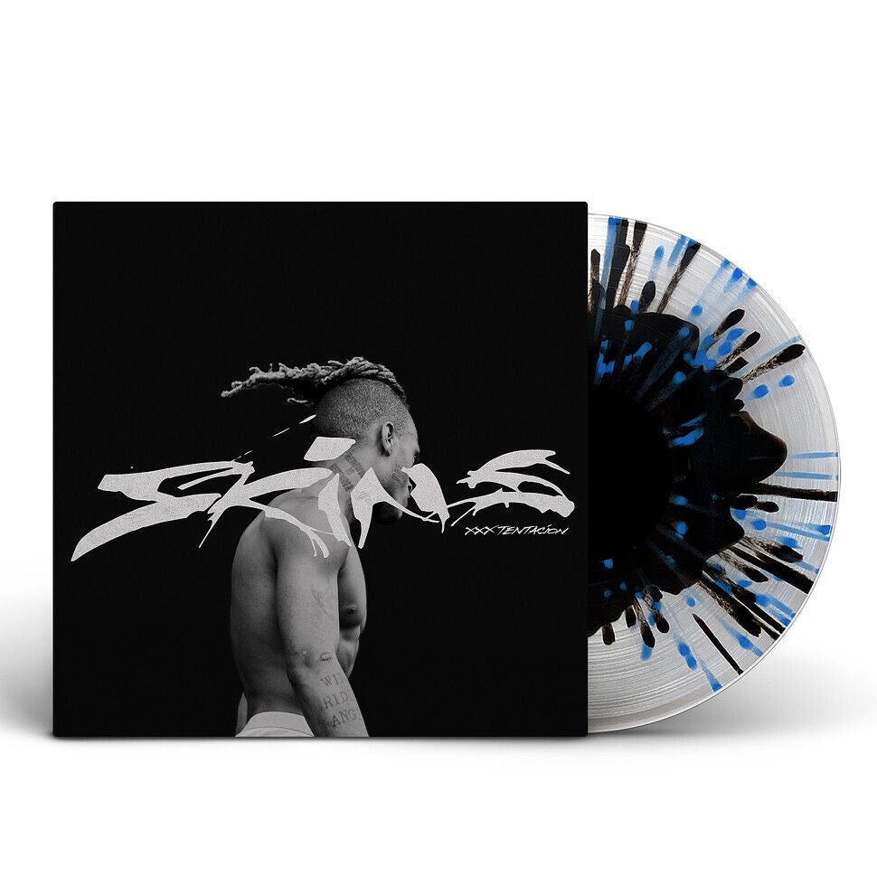 xxxtentacion Skins Black/Blue Splatter Vinyl LP